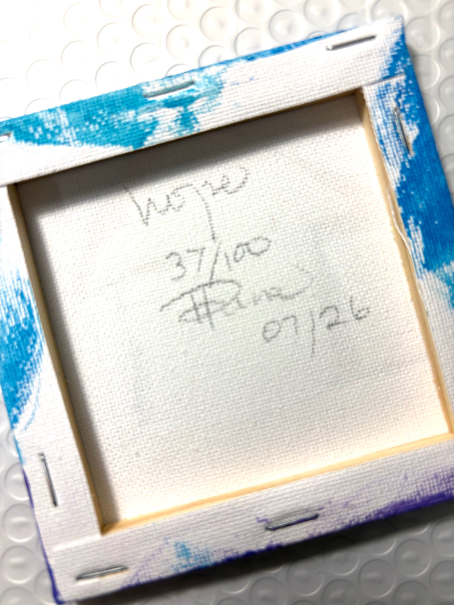 Hope (37/100) |  Original 4x4 Mini House Canvas