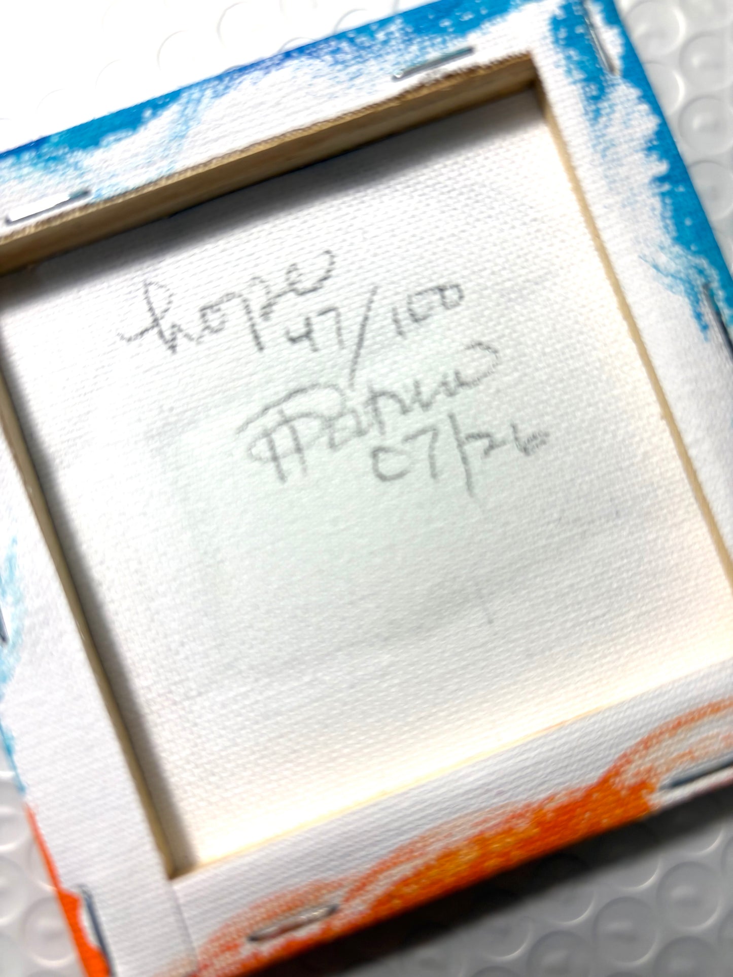 Hope(47/100) |  Original 4x4 Mini House Canvas